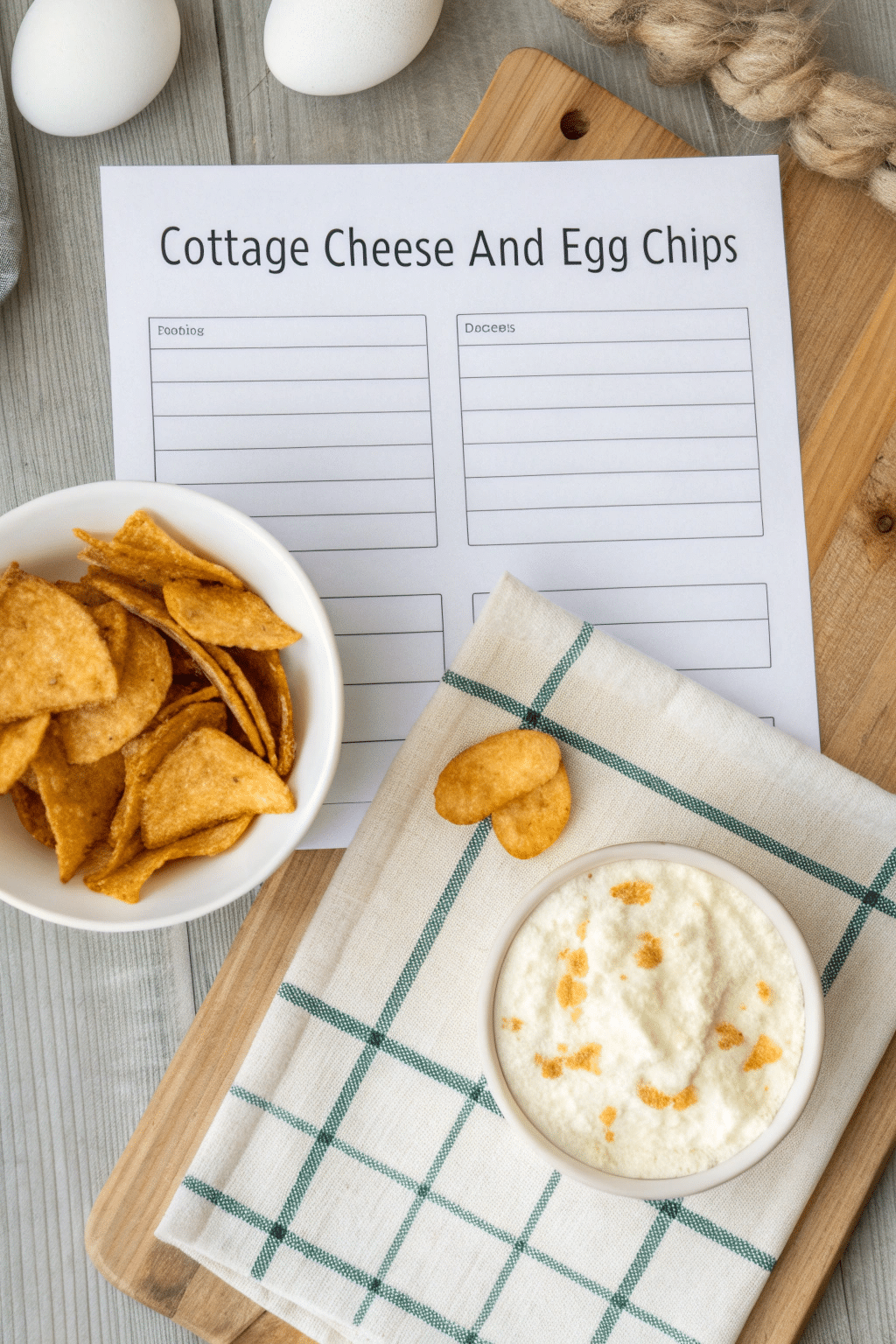 cottage-cheese-egg-chips-recipe-card cottage cheese and egg chips printable recipe card